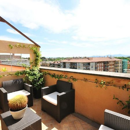 Apartamento Penthouse With View Roma Exterior foto