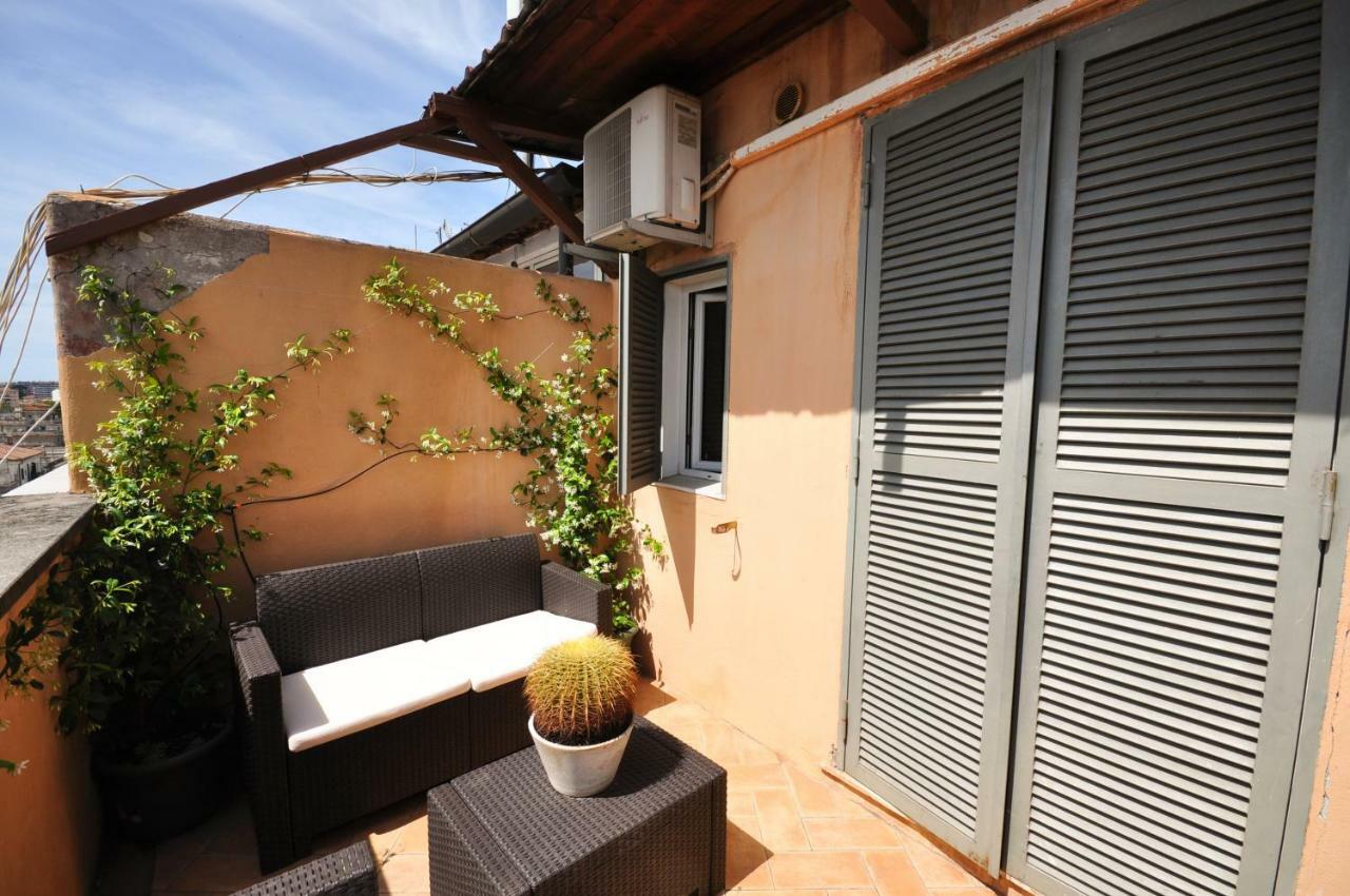 Apartamento Penthouse With View Roma Exterior foto